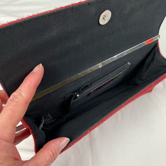 Vintage Putu by J MacLear Red & Orange Handbag - Picture 6 of 12